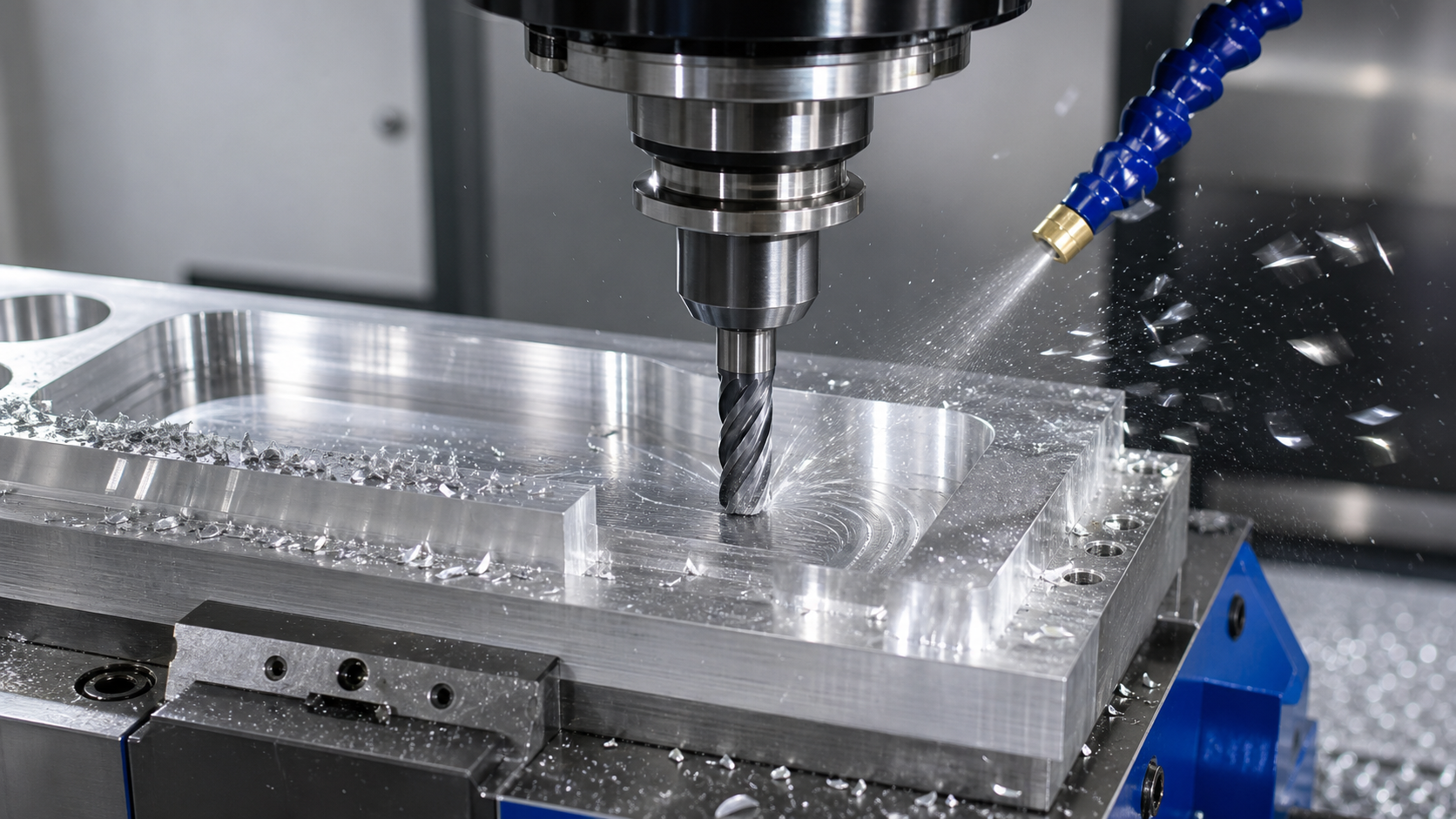 CNC tool holder runout measurement for carbide end mill accuracy