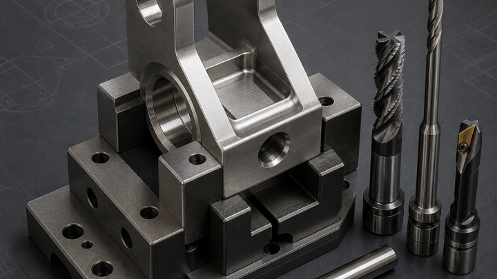 17-4PH Clevis Bracket CNC Tooling Case: Cross-Hole Alignment and Fork Finishing