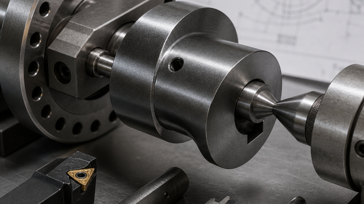 42CrMo Eccentric Camshaft Segment CNC Case: Offset Journals, Oil Hole and Hardening Allowance