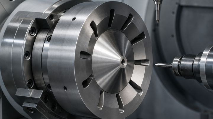 ARMCO Pure-Iron Pole Piece CNC Tool Selection for Air-Gap Cone and Radial Slots