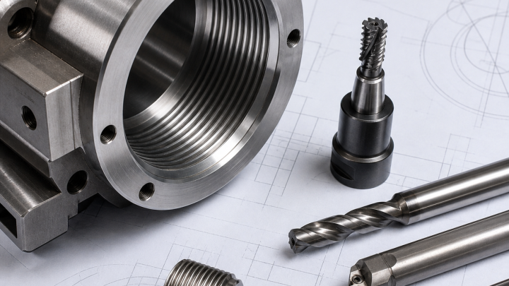 CNC Thread Milling Large Internal Threads: Pitch Diameter Compensation and Gauge Control