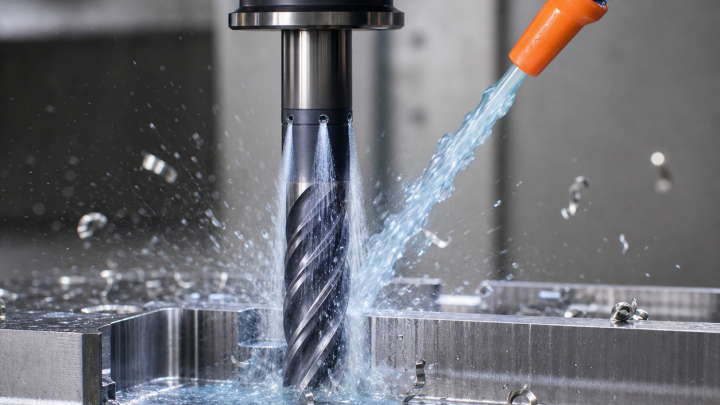 Coolant-Through Carbide End Mills: Better Chip Evacuation in CNC Milling