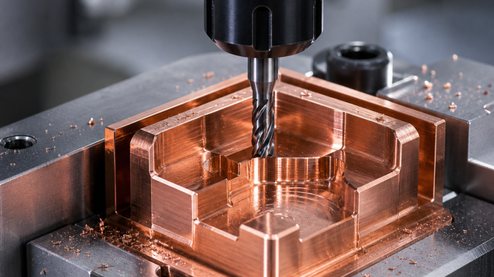 Copper Electrode CNC Milling: Preventing Built-Up Edge and Improving Surface Finish