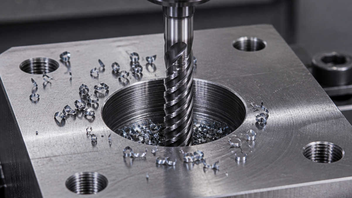 Helical Interpolation in CNC Milling: Making Accurate Holes with Carbide End Mills