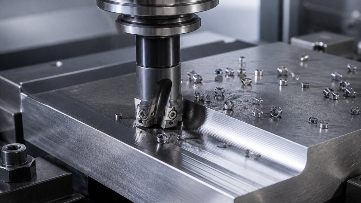 High-Feed CNC Milling: Using Shallow Depth and Chip Thinning for Faster Roughing