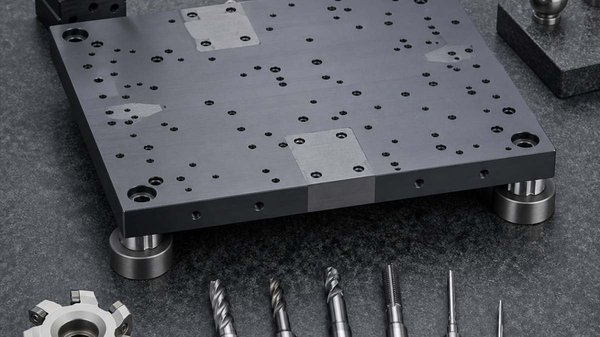 Invar 36 Optical Baseplate CNC Case: Flatness, Datum Pads and Dense Hole Patterns