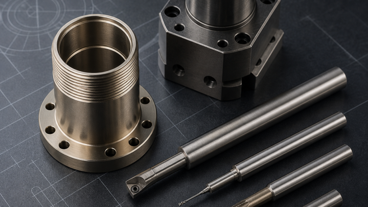 Kovar Hermetic Connector Shell CNC Case: Thin-Wall Bore, Fine Threads and Seal-Face Control
