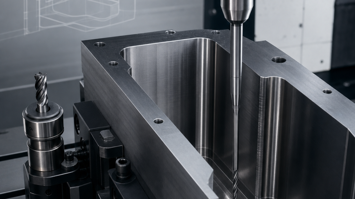 Long-Reach Carbide End Mill Chatter in Deep Pockets: Tool Overhang and Toolpath Fixes