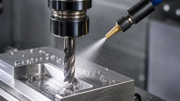 Minimum Quantity Lubrication in CNC Milling: When MQL Helps Carbide End Mills
