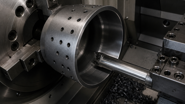 Molybdenum Heat-Shield Cup CNC Tooling Case: Deep Blind Bore and Thin Lip