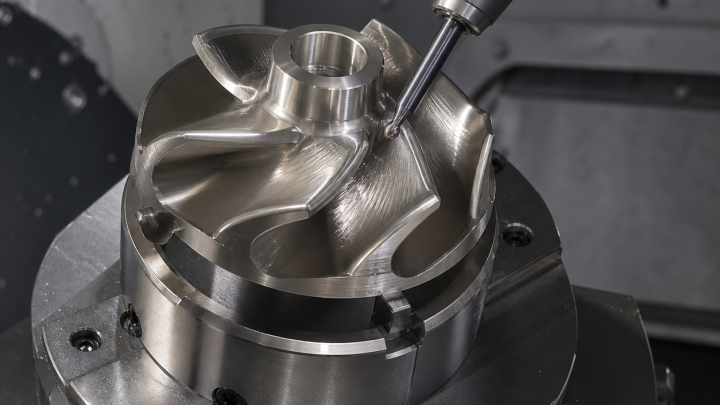 Monel K-500 Closed Impeller CNC Case: Five-Axis Vane Passages and Tool-Life Control