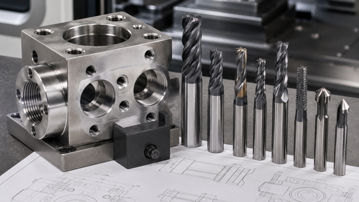 Stainless Steel Valve Body CNC Machining Case: Tool Selection and Process Plan