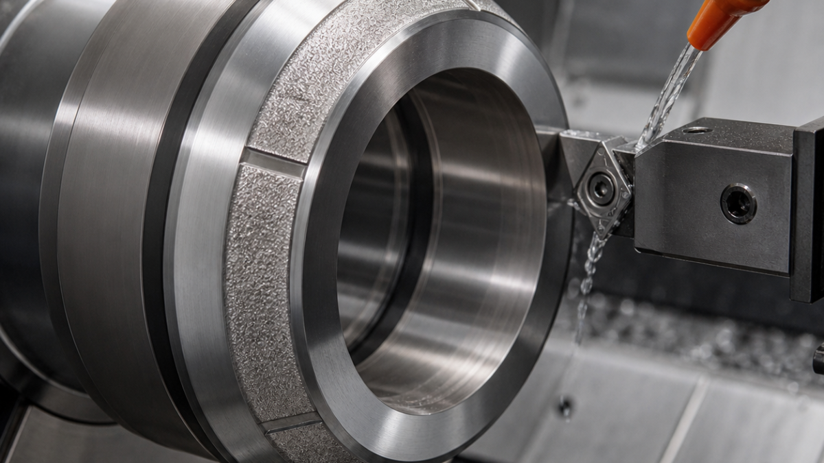 Stellite 6 Valve Seat CNC Tooling Case: Interrupted Cut and Sealing Cone Finish