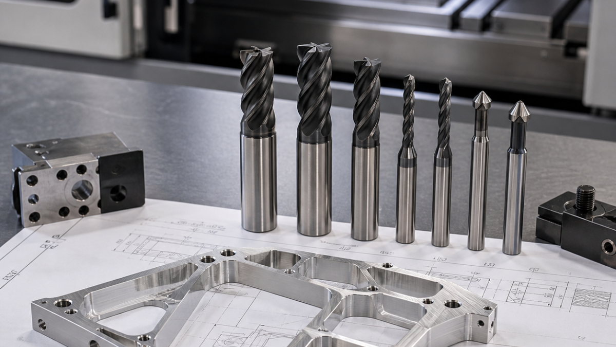 Thin-Wall Aluminum Frame Drawing Case: CNC Tool Selection and Distortion Control