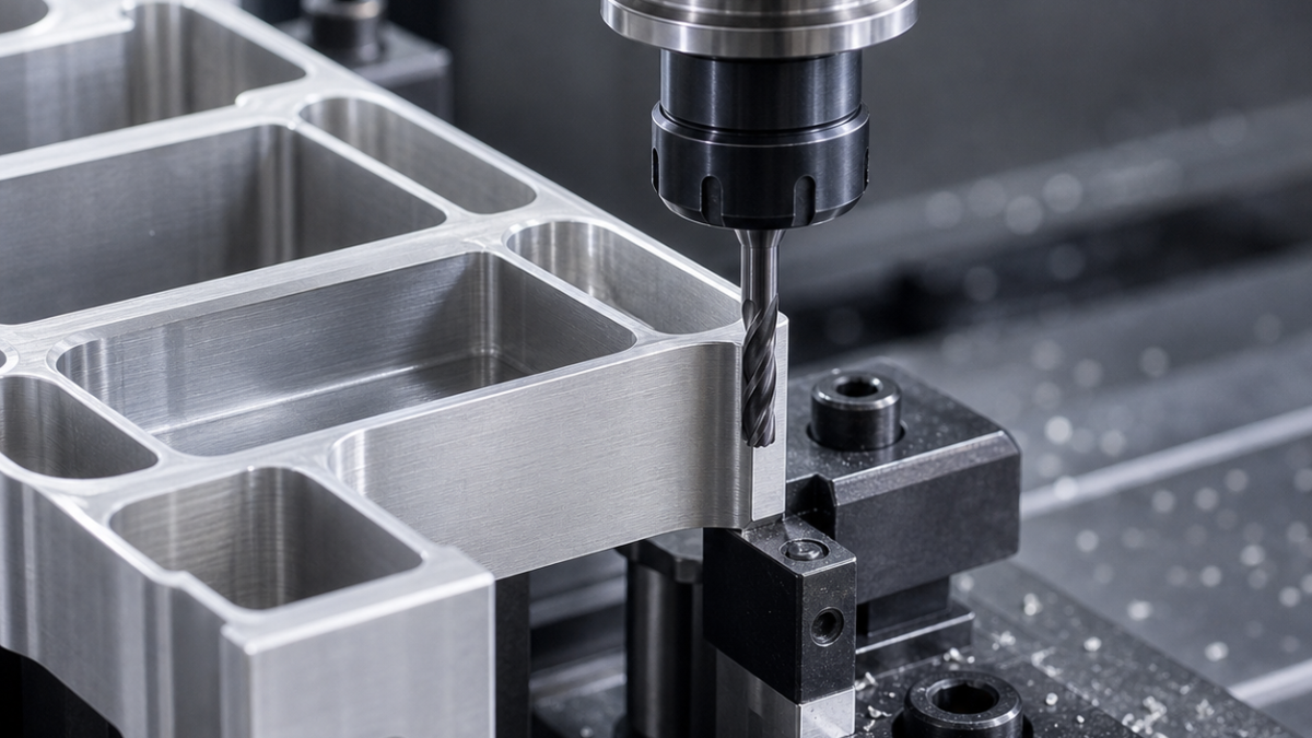 Burr Control in Thin-Wall CNC Milling: Tool Sharpness, Support and Finishing Passes