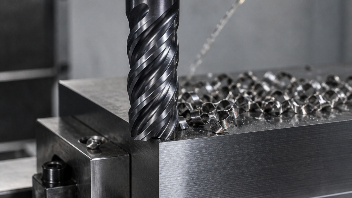 Variable Helix End Mills: Reducing Chatter in CNC Side Milling