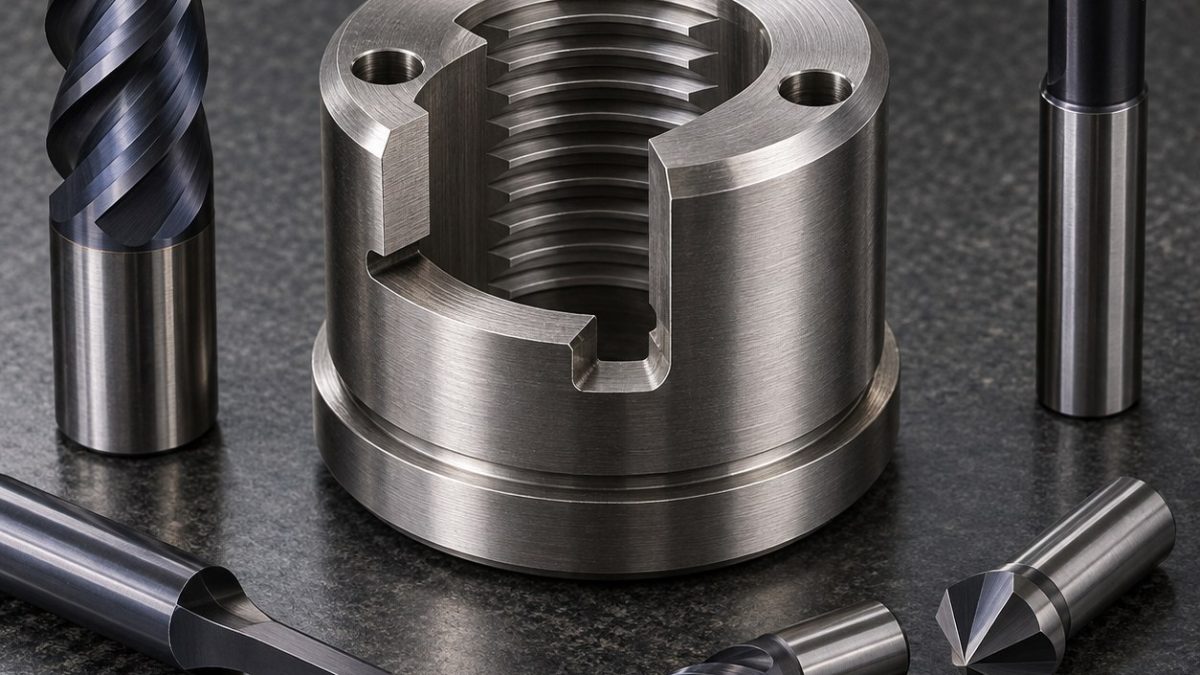 13-8Mo Release Nut Tooling for Buttress Thread and Fuse Slot