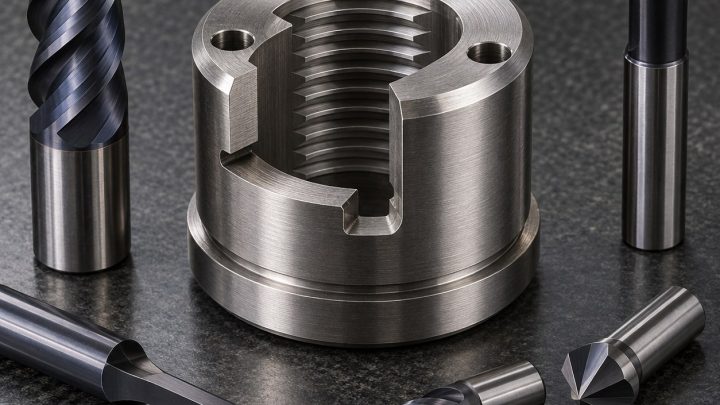 13-8Mo Release Nut Tooling for Buttress Thread and Fuse Slot