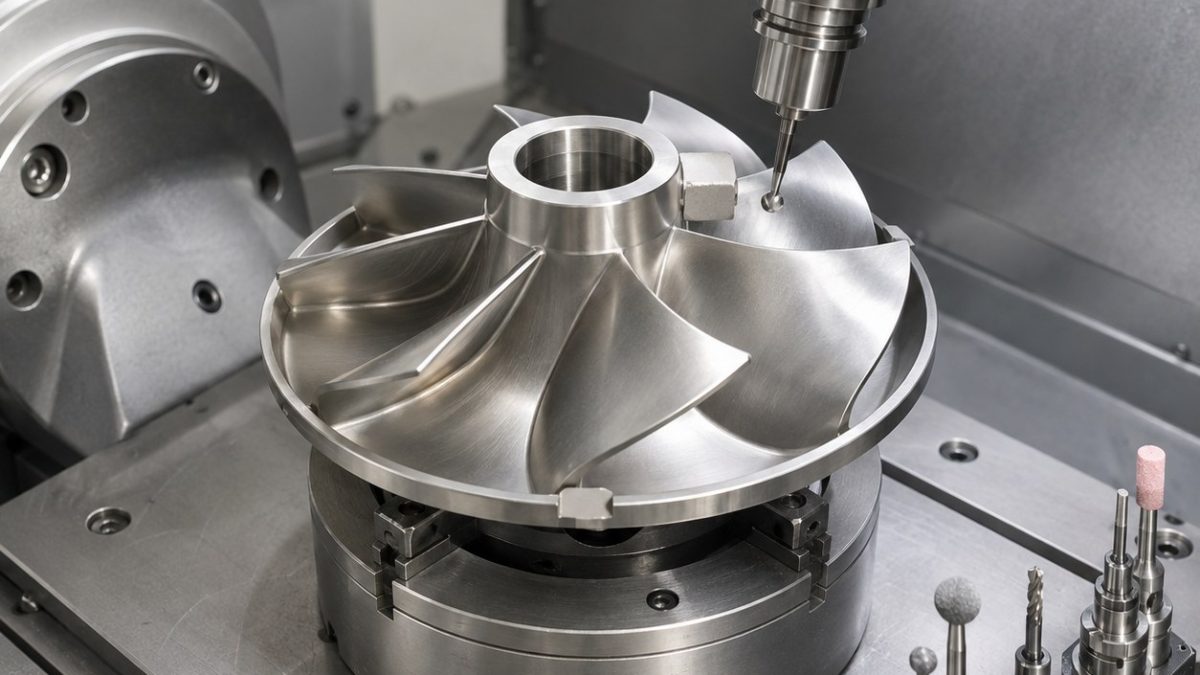 410 Stainless Pump Impeller Tooling for Thin Blades and Balance Pads