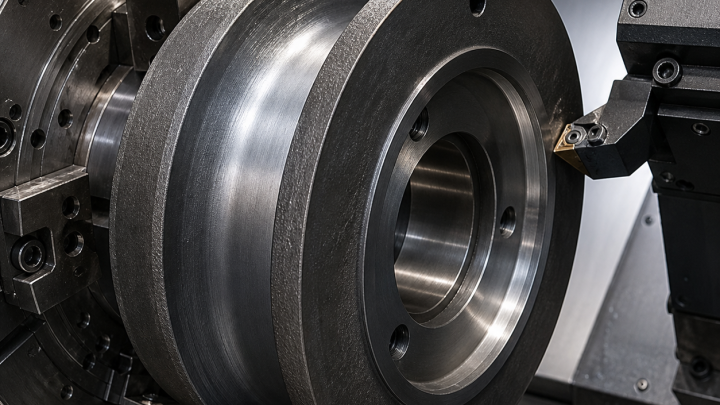 AISI 4340 Wire-Rope Sheave CNC Tool Selection for U-Groove Profile and Bearing Bore