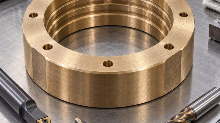 C63000 Pump Wear Ring Tooling for Labyrinth Steps and Lock Notch