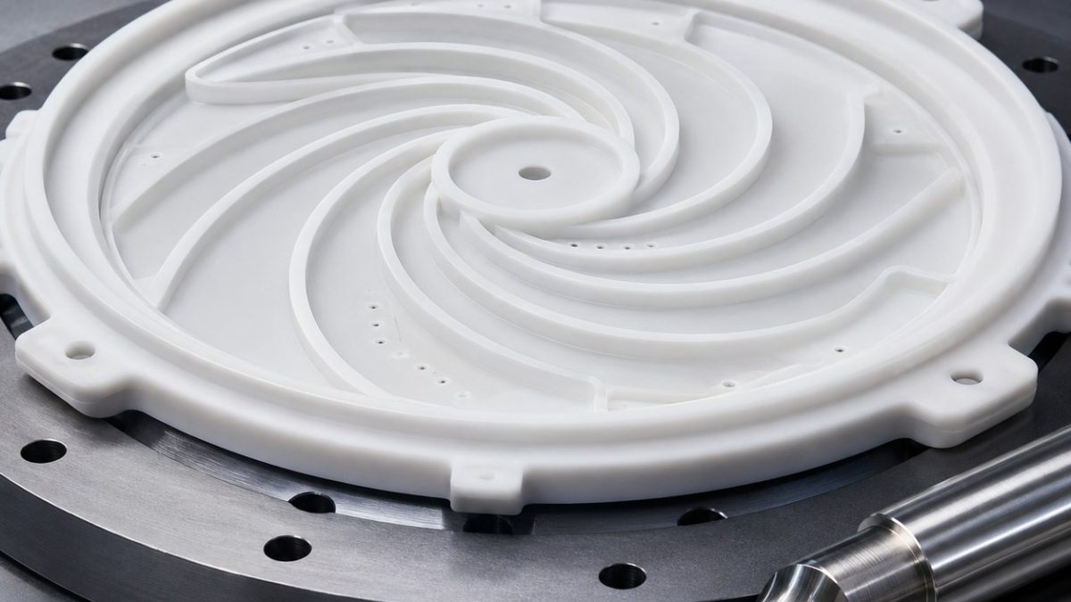 ETFE Diaphragm Support Tooling for Spiral Flexure and Sealing Bead