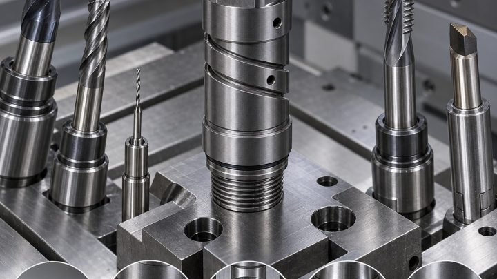 H13 Hot Runner Nozzle Tooling for Gate Seat and Heater Groove
