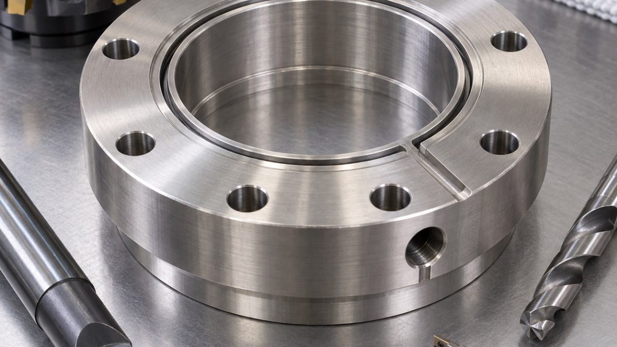 Hastelloy B-3 Disc Holder Tooling for Knife Edge and Vent Groove