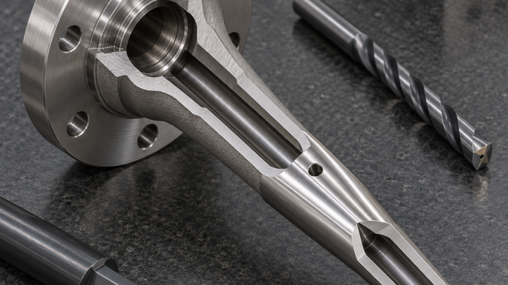 Inconel 600 Thermowell Tooling for a Deep Bore, Tapered Stem and Bleed Hole