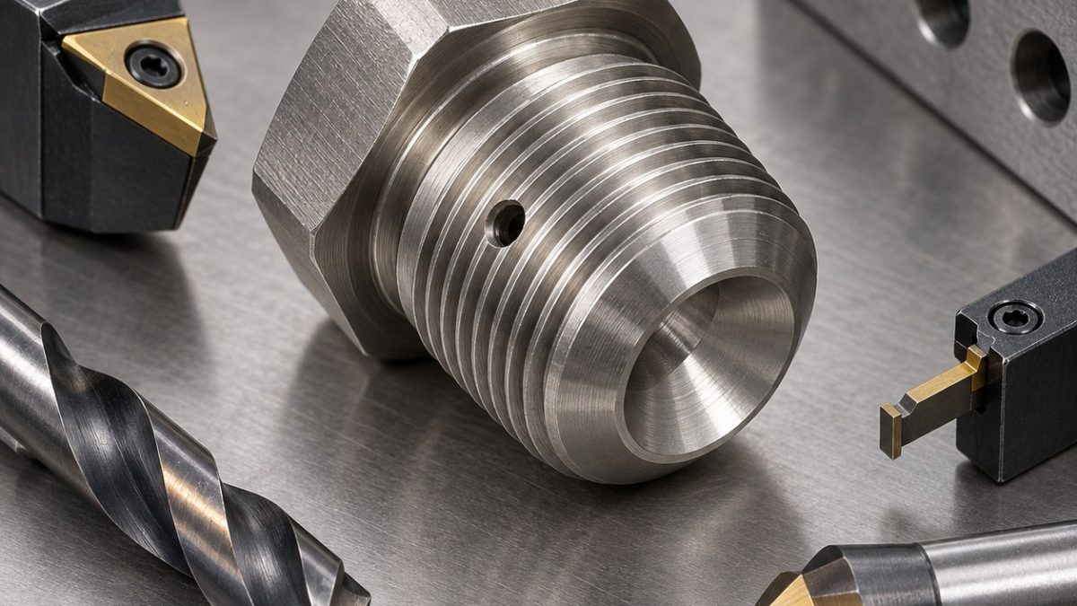 Inconel 625 Header Plug Tooling for Blind Seat and Telltale Hole