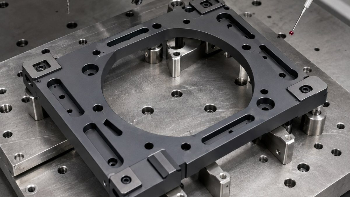 Invar 36 Optical Spacer Tooling for Flexure Slots and Kinematic Pads