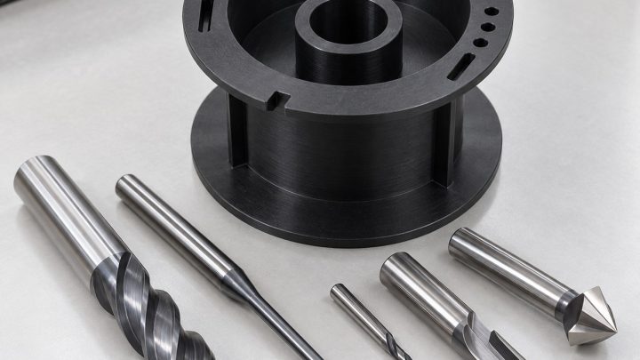 Noryl PPO Transformer Bobbin Tooling for Winding Pocket and Terminal Slots