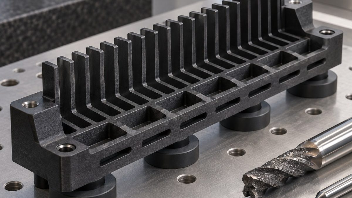 PPS-GF40 Battery Isolation Comb Tooling for Thin Tines and Vent Slots