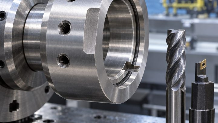 S32760 Sensor Collar Tooling for Seal Groove and Radial Keyway