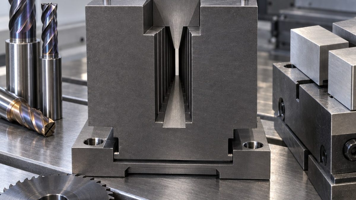 Tungsten Collimator Tooling for Stepped Slit and Dovetail Rail
