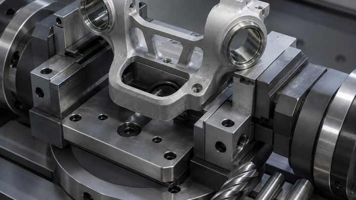 ZA-27 Gimbal Housing CNC Tool Selection for Opposed Bearing Bores and Thin Cable Bridge