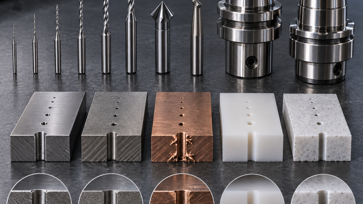 CNC Micro-Hole Drilling and Burr Control Tool Selection Guide