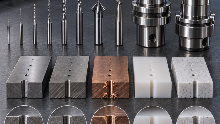 CNC Micro-Hole Drilling and Burr Control Tool Selection Guide