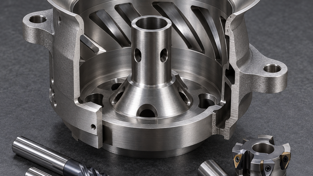 Hastelloy X Swirl Cup Tooling for Angled Vane Windows and a Thin Exit Lip