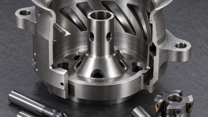Hastelloy X Swirl Cup Tooling for Angled Vane Windows and a Thin Exit Lip
