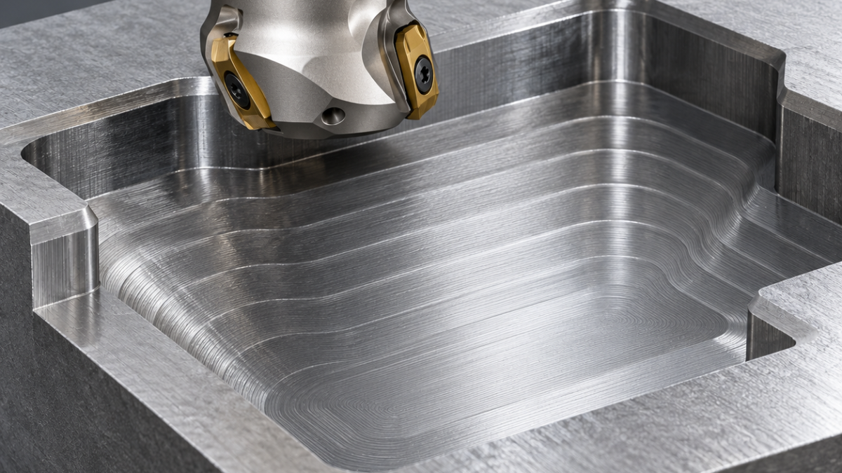 LNMU0303 High-Feed Inserts: CAM Radius and Finishing Stock