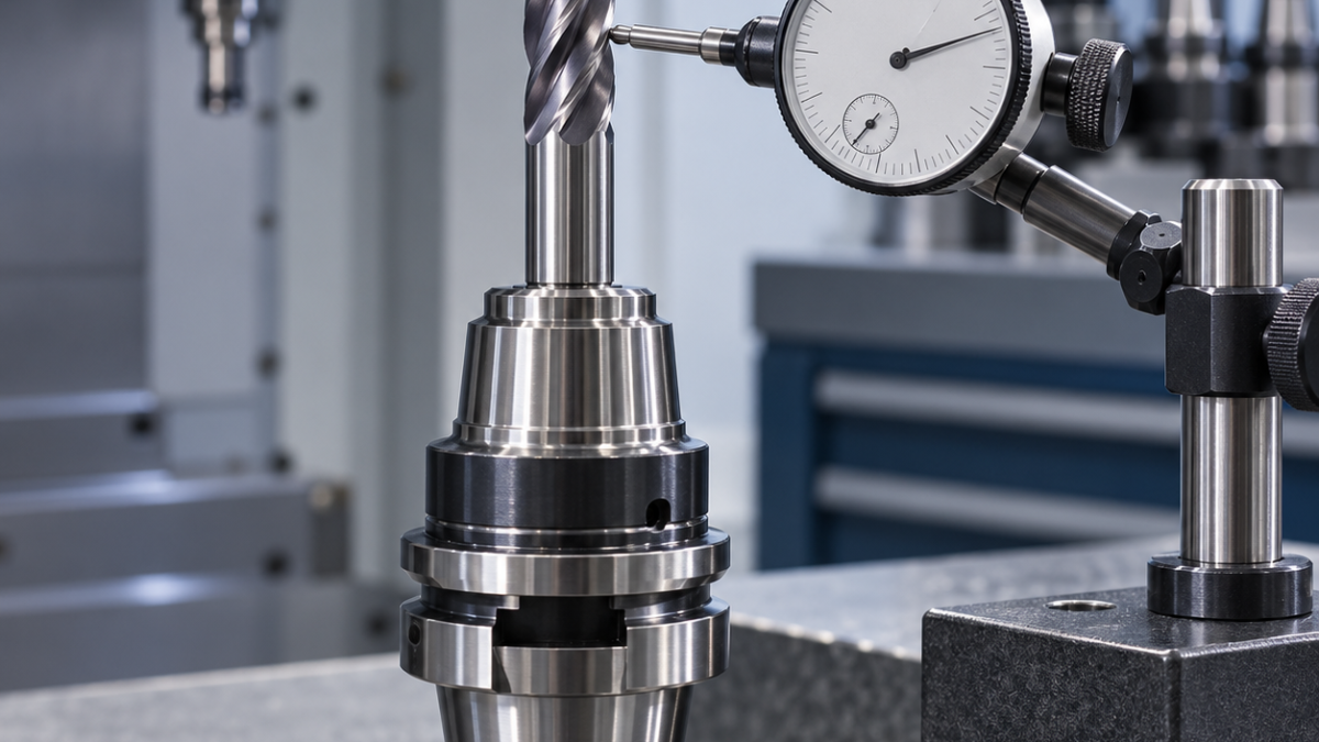 Low-Runout Tool Holders for Carbide End Mills: Measure, Diagnose and Correct TIR