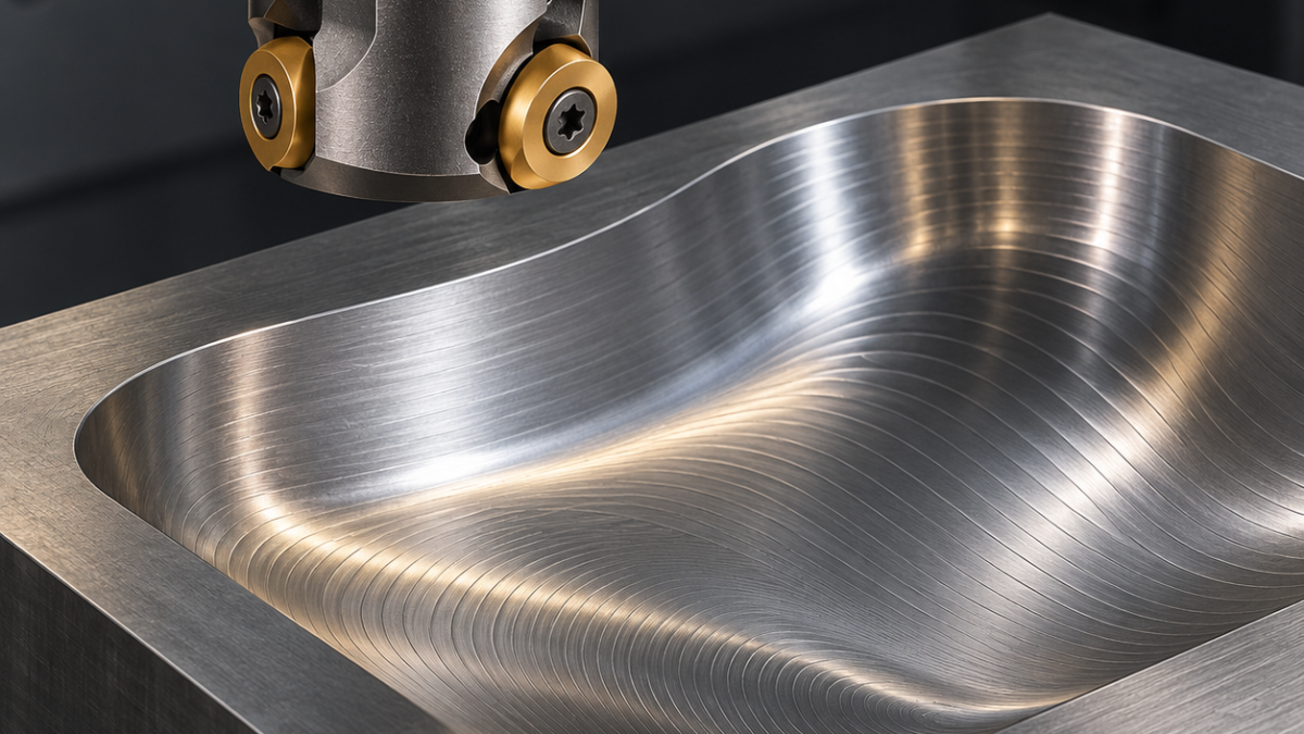 RPMT10T3 Round Inserts for Die-Cavity Roughing and Blends