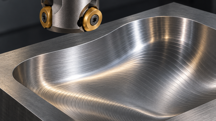 RPMT10T3 Round Inserts for Die-Cavity Roughing and Blends