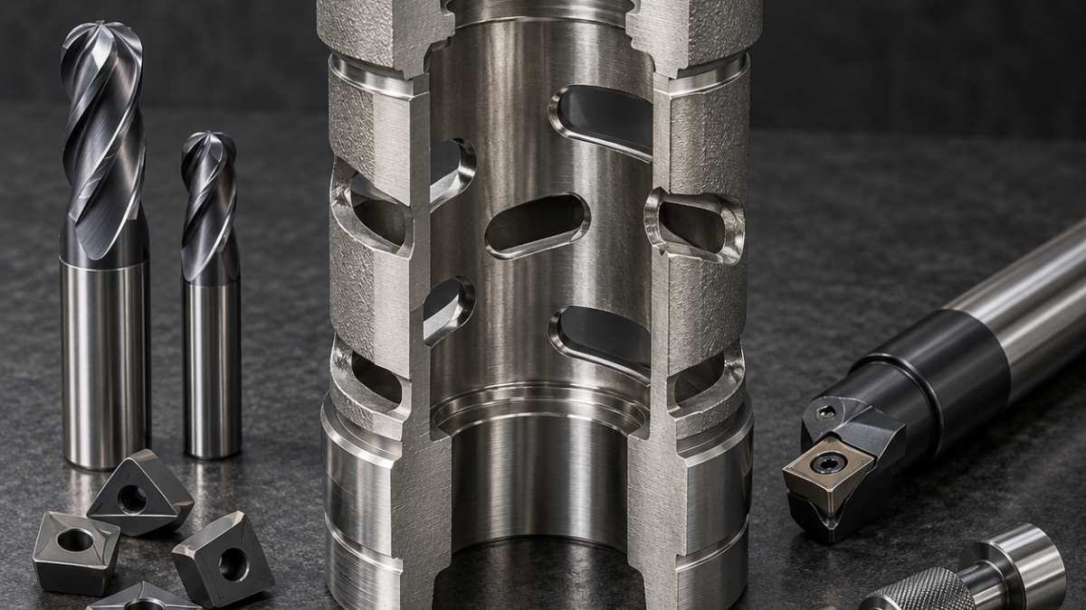 Stellite 21 Choke Cage Tooling for Staggered Windows and a Lapped Diameter