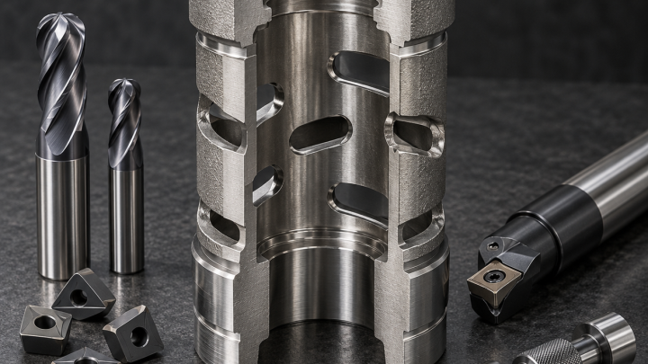 Stellite 21 Choke Cage Tooling for Staggered Windows and a Lapped Diameter